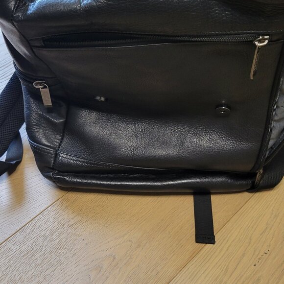 Kenneth Color Leather Bookbag - Picture 3 of 6